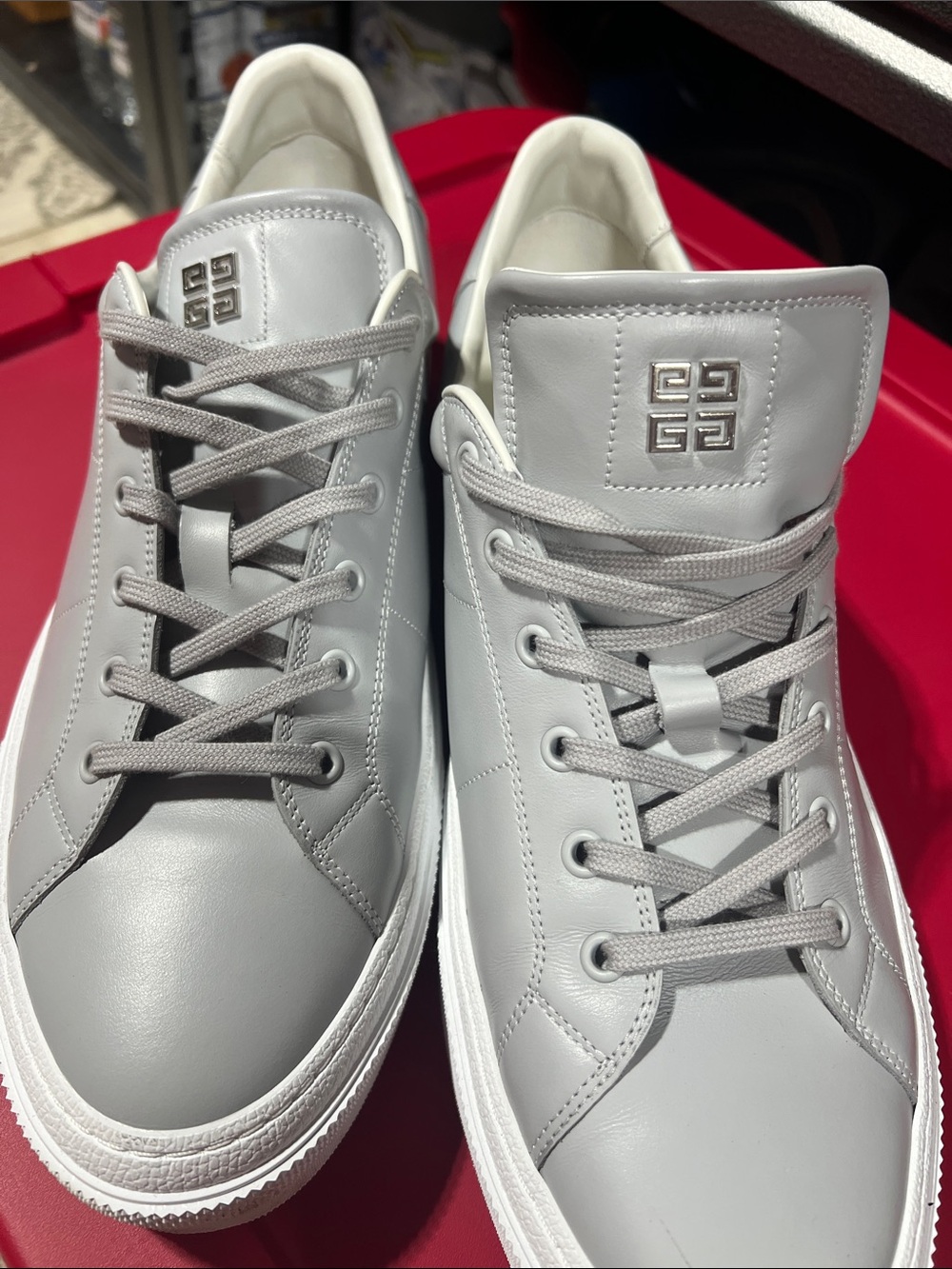 Givenchy City Sport Men’s Low-Top in Light Gray